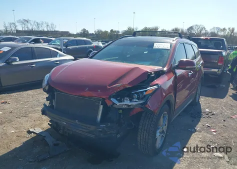 2017 Hyundai Santa Fe Limited Ultimate из США, поврежденный, VIN KM8SRDHFXHU243751